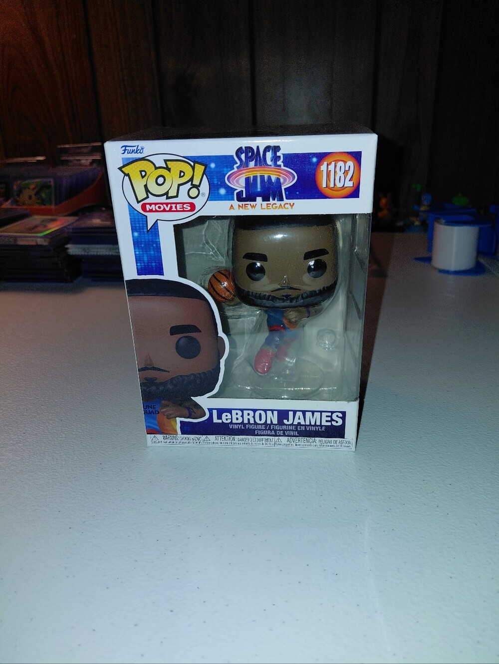 FUNKO POP  SPACE JAM A NEW LEGACY LEBRON JAMES #1182